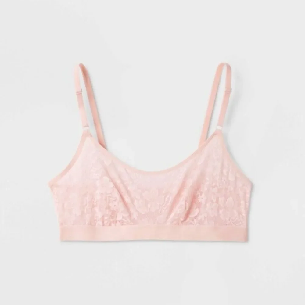 NWT Auden Lightly Lined Scoop Neck Bralette